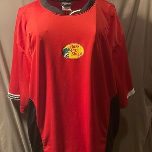 Bass Pro Shops Red and Black Shirt Martin Truex Jr. NASCAR